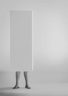 Standing In A Oblong Box