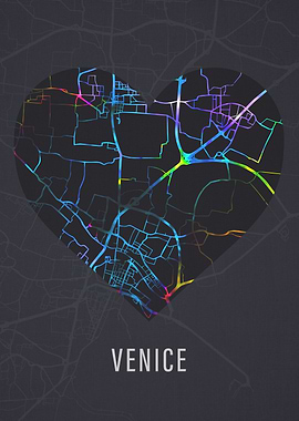 Venice Italy City Street