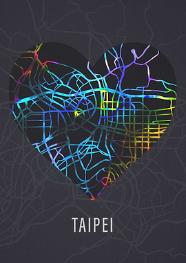 Taipei Taiwan City Street