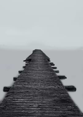 3 Pier in fog