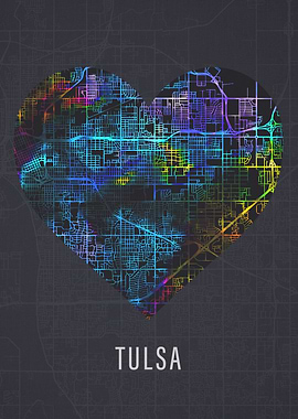 Tulsa Oklahoma City Street