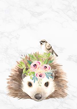 Baby Animal Floral VIII