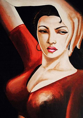 THE WOMAN IN EROTIC MOOD