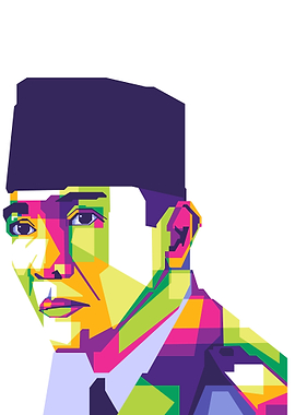 Soekarno in WPAP Potrait