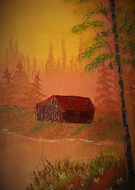 Landscape Daisies at Dawn