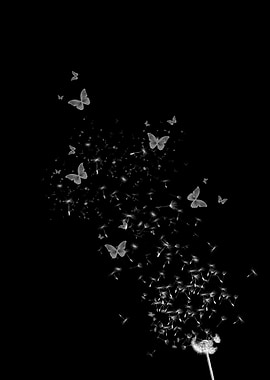 Dandelion Butterflies