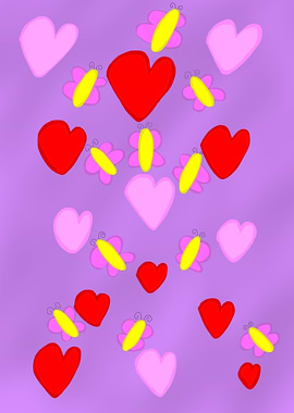 Hearts and Butterflies
