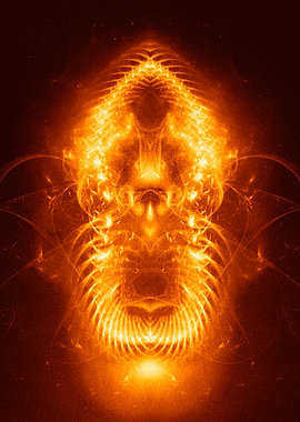 Abstract Fire Artwork 02