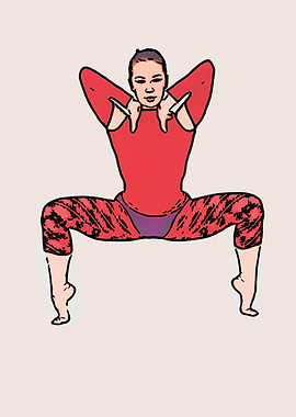 Contemporary female dancer