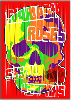 Skulls and roses