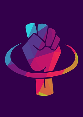 Rainbow Polygon Power 9