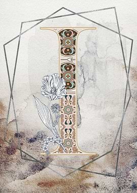 Capital Letter I Initial