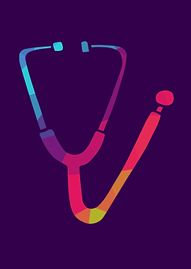 Rainbow Stethoscope 7