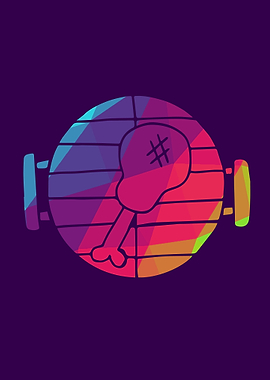 Rainbow Polygon Barbecue 9