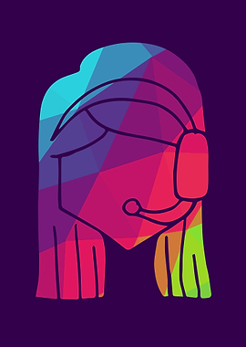 Rainbow Gamer Girl 2