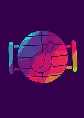 Rainbow Polygon Barbecue 3