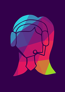 Rainbow Gamer Girl 3