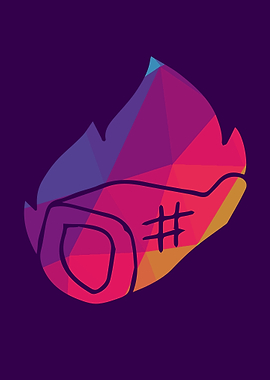 Rainbow Polygon Barbecue 6