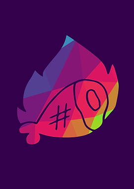 Rainbow Polygon Barbecue10