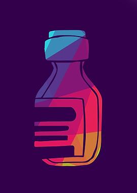 Rainbow Polygon Medicine 5