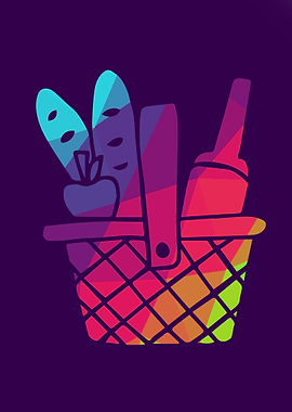 Rainbow Polygon Picnic 8