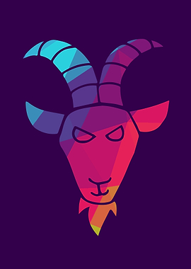 Rainbow Goat Animal 11