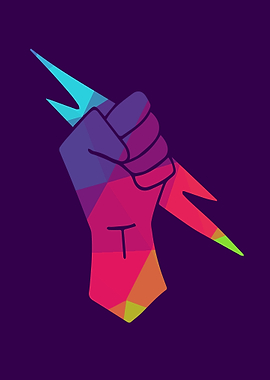 Rainbow Polygon Power 12