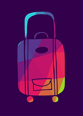 Rainbow Polygon Bags 1