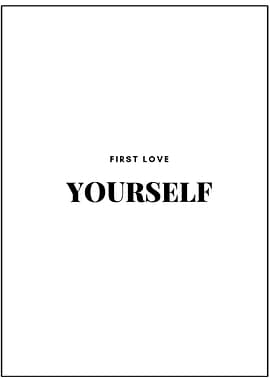 First love yourself