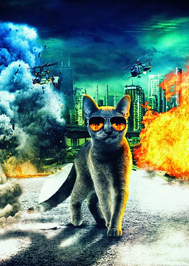 The Cute Cinematic Cat V02