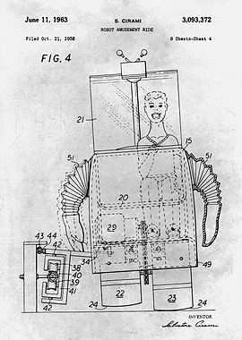 No453 Robot amusement ride