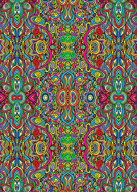 Abstract seamless pattern