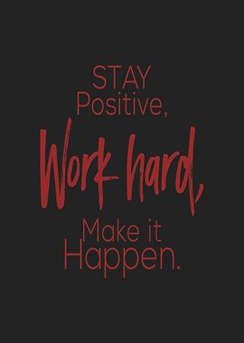 Work Hard