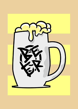 Beer vector design