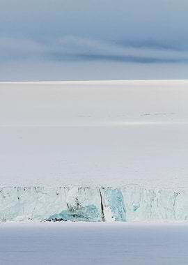 Glacier in Svalbard