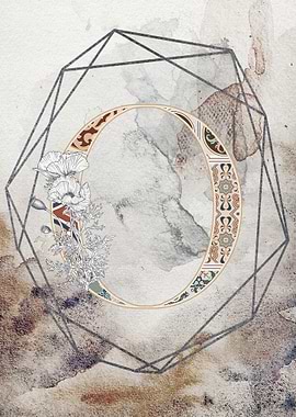 Capital Letter O Monogram