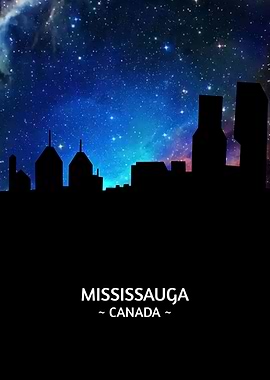 Mississauga Canada Skyline