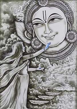 RADHA KRISHNA PAINTING