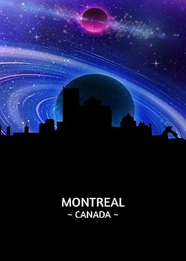Montreal Canada Skyline
