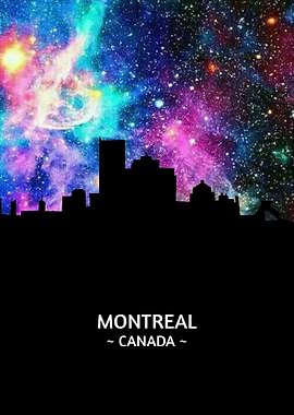 Montreal Canada Skyline
