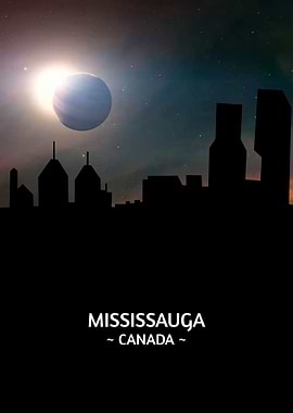 Mississauga Canada Skyline