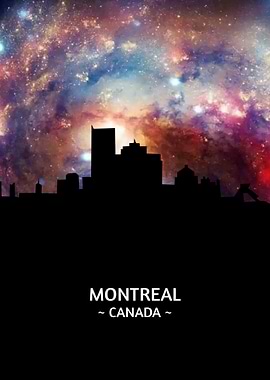 Montreal Canada Skyline
