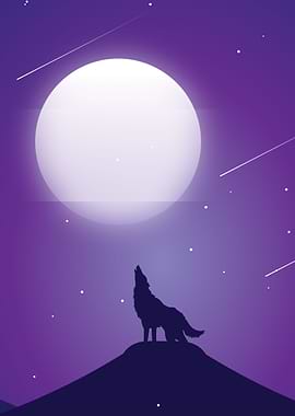 Wolf landscape