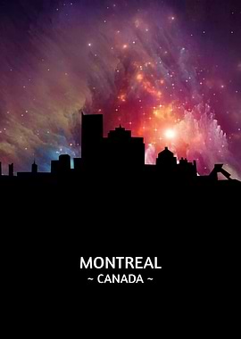 Montreal Canada Skyline