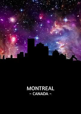 Montreal Canada Skyline