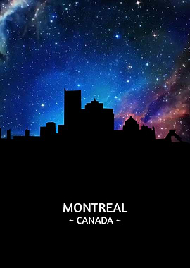 Montreal Canada Skyline