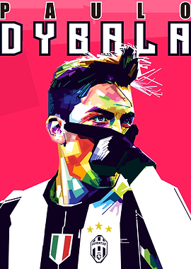 Paulo Dybala Popart