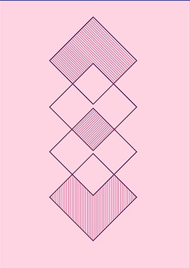 Abstract Geometry Square