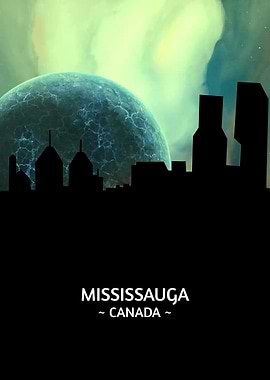 Mississauga Canada Skyline