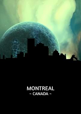 Montreal Canada Skyline